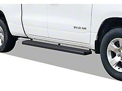 6-Inch iStep Running Boards; Black (19-25 RAM 1500 Quad Cab)