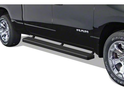 6-Inch iStep Running Boards; Black (19-25 RAM 1500 Crew Cab)