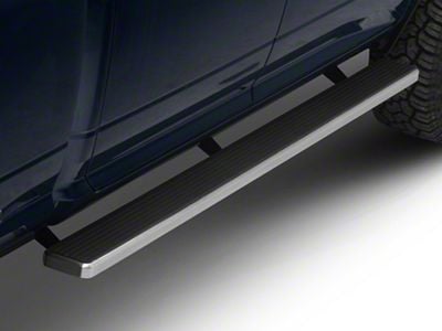 6-Inch iStep Running Boards; Hairline Silver (09-18 RAM 1500 Crew Cab)
