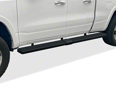 6-Inch iStep Wheel-to-Wheel Running Boards; Black (19-25 RAM 1500 Crew Cab w/ 6.4-Foot Box)