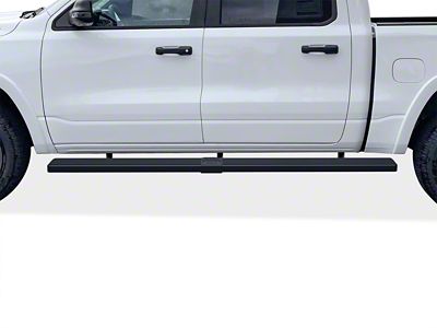 6-Inch iStep Wheel-to-Wheel Running Boards; Black (19-25 RAM 1500 Crew Cab w/ 5.7-Foot Box)