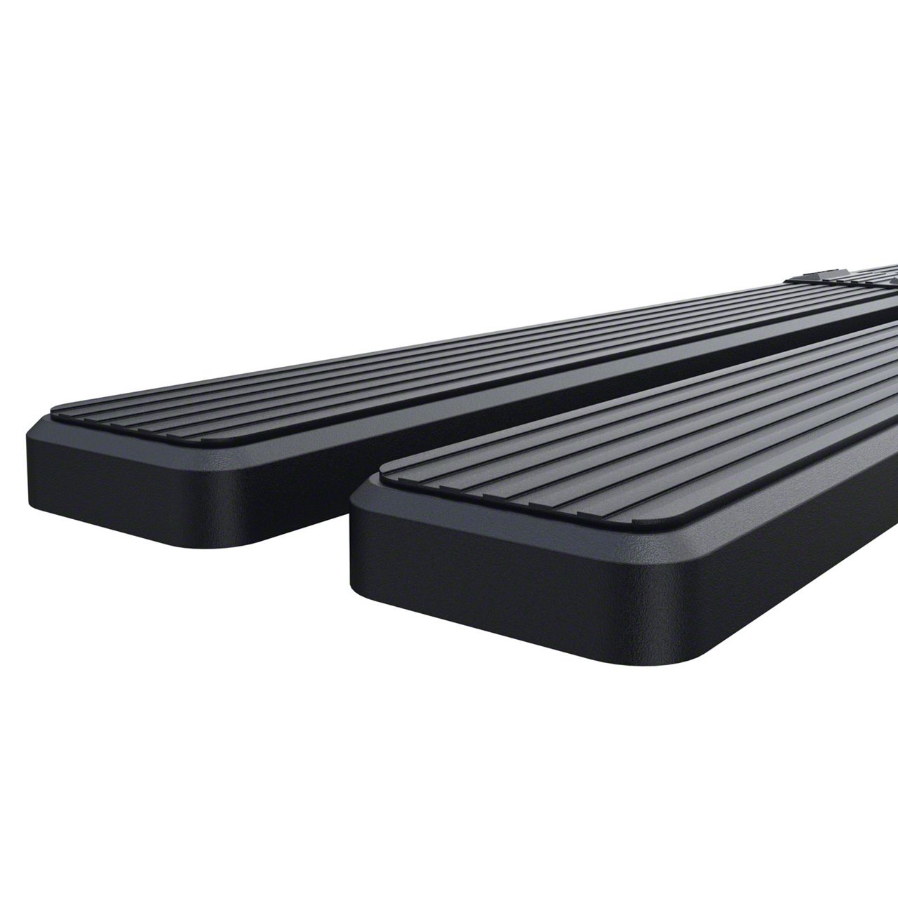 thumbnail image 2 of Black Running Boards For 2019-2025 Dodge Ram 1500 Crew Cab 6.5' Bed – Nerf Bars 2 of 5