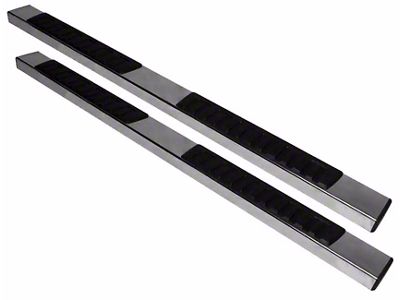 Go Rhino 6-Inch OE Xtreme II Side Step Bars; Polished (19-24 RAM 1500 Quad Cab)