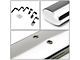 6-Inch Oval Side Step Bars; Stainless Steel (09-18 RAM 1500 Crew Cab)