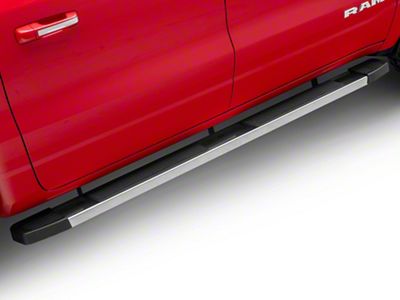 6-Inch Running Boards; Stainless Steel (19-25 RAM 1500 Crew Cab)
