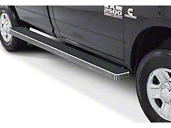 6-Inch Wheel-to-Wheel Running Boards; Hairline Silver (09-18 RAM 1500 Regular Cab w/ 6.4-Foot Box)