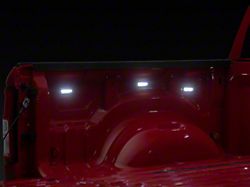 8-LED Focal Series Rock Light Pod Truck Bed Lighting Kit; White (Universal; Some Adaptation May Be Required)