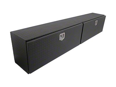 96-Inch Topside Tool Box; Textured Black (Universal; Some Adaptation May Be Required)