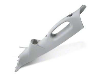 A-Pillar Interior Trim Handle; Light Gray; Driver Side (06-08 RAM 1500)
