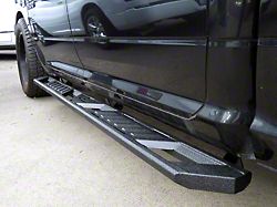 A-Style Running Boards; Black (19-25 RAM 1500 Crew Cab)