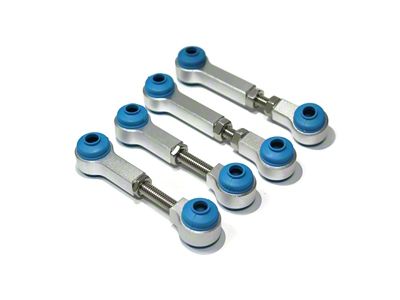 Adjustable Ride Height Links for 0 to 2.50-Inch Lift; Front and Rear (19-25 RAM 1500 w/ Air Ride, Excluding RHO & TRX)