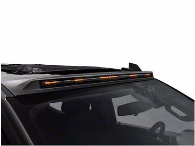 Aerocab Pro Marker Light; Black (19-24 RAM 1500 w/o Sunroof)