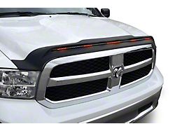 Aeroskin LightShield Pro Hood Protector; Black (09-18 RAM 1500, Excluding Rebel & Sport)