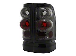 Altezza Tail Lights; Chrome Housing; Smoked Lens (94-02 RAM 1500)