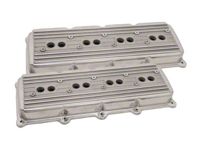 Aluminum Valve Covers; Polished (05-24 5.7L RAM 1500)