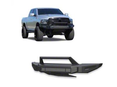 Armour II Heavy Duty Modular Front Bumper with Bull Nose and Skid Plate (13-18 RAM 1500, Excluding Rebel)