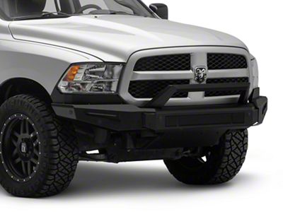 Armour II Heavy Duty Modular Front Bumper with Bull Nose and Skid Plate (13-18 RAM 1500, Excluding Rebel)