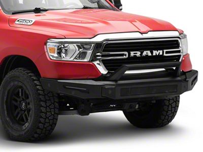 Armour II Heavy Duty Modular Front Bumper with Bull Nose and Skid Plate (19-24 RAM 1500, Excluding EcoDiesel, Rebel & TRX)