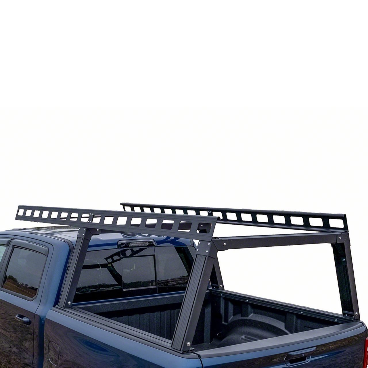 Base K2 Over Cab Rack; Black (94-26 RAM 1500 w/ Box w/o RAM Box)