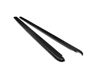 Bed Rail Caps; Textured Black (02-08 RAM 1500 w/ 8-Foot Box)