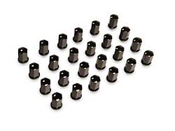 Black OEM Style Lug Nut Kit; 14mm x 1.5; Set of 24 (19-25 RAM 1500)