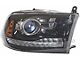 Replacement Projector Headlights; Black Housing; Clear Lens (09-12 RAM 1500)