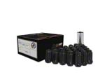 Black Spline Lug Nuts; M14x1.5; Set of 20 (12-18 RAM 1500)