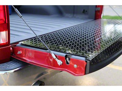 BlackTread Full Tailgate Protector (19-25 RAM 1500 w/o Multifunction Tailgate & RAM Box)