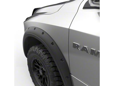 EGR Bolt-On Style Fender Flares; Black (11-18 RAM 1500 Sport)