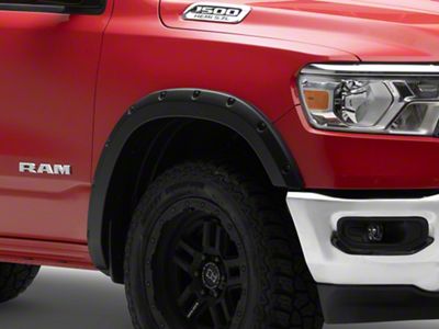 EGR Bolt-On Style Fender Flares; Black (19-24 RAM 1500 w/o OE Fender Flares, Excluding Rebel & TRX)