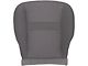Replacement Bottom Bucket Seat Cover; Driver Side; Medium Slate Gray Cloth (06-08 RAM 1500 SLT w/o Seat Flap)