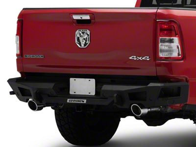 Go Rhino BR20.5 Rear Bumper; Textured Black (19-25 RAM 1500, Excluding RHO & TRX)