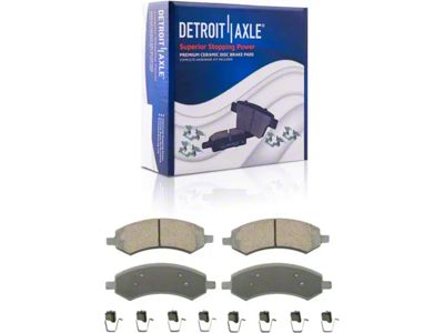 Brake Calipers with Ceramic Brake Pads; Front (06-08 RAM 1500, Excluding SRT-10 & Mega Cab)