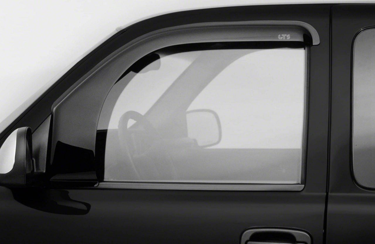 In-Channel Window Visors For Dodge Ram 1500 (1994-2001) & 2500/3500 (1994-2002) – Dark Smoke, 4-Piece