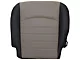 Replacement Bucket Seat Bottom Cover; Driver Side; Dark Slate with Medium Graystone Insert (09-12 RAM 1500 ST)