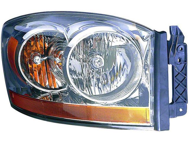 CAPA Replacement Headlight; Passenger Side (2006 RAM 1500)