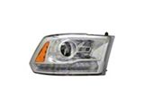 CAPA Replacement Projector Headlight; Passenger Side (16-18 RAM 1500 w/ Factory Halogen Projector Headlights)