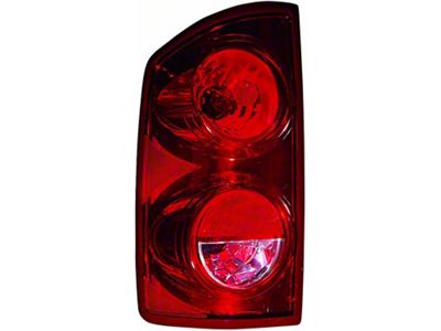 CAPA Replacement Tail Light; Driver Side (07-08 RAM 1500)