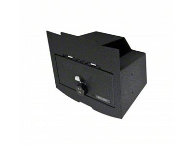 Center Console Safe with 4-Digit Combo Lock; Black (09-18 RAM 1500)