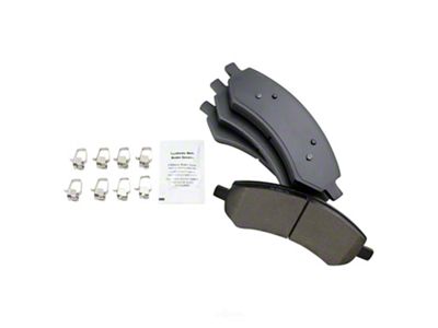 Ceramic Brake Pads; Front Pair (06-18 RAM 1500, Excluding SRT-10 & Mega Cab)