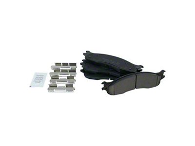 Ceramic Brake Pads; Front Pair (06-08 RAM 1500 Mega Cab)