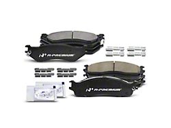 Ceramic Brake Pads with Pad Wear Sensor; Front and Rear (06-08 RAM 1500 Mega Cab)