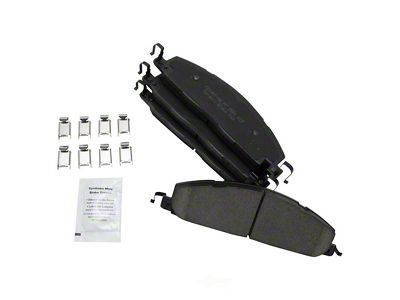 Ceramic Brake Pads; Rear Pair (2012 RAM 1500 Tradesman HD)