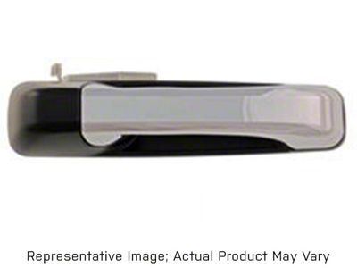 Replacement Front Door Handle with Key Hole Opening; Driver Side; Chrome (09-12 RAM 1500)