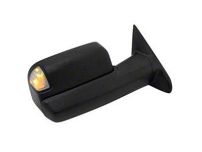 Replacement Powered Heated Towing Mirror; Passenger Side; Chrome (13-18 RAM 1500)