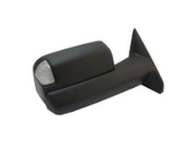Replacement Manual Towing Mirror; Passenger Side; Chrome (10-12 RAM 1500)