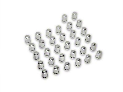Chrome OEM Style Lug Nut Kit; 14mm x 1.5; Set of 24 (19-25 RAM 1500)