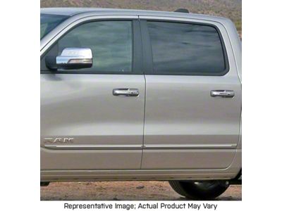 ChromeLine Body Side Molding; Delmonico Velvet Red Pearl (19-24 RAM 1500 Crew Cab)