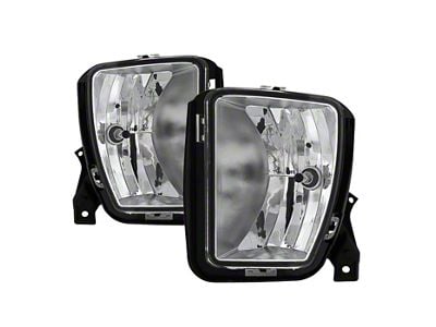 OEM Style Fog Lights without Switch; Clear (13-18 RAM 1500)