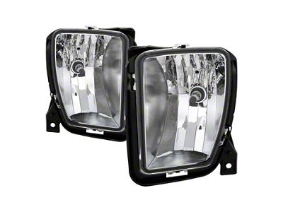 OEM Style Fog Lights with Switch; Clear (13-18 RAM 1500)